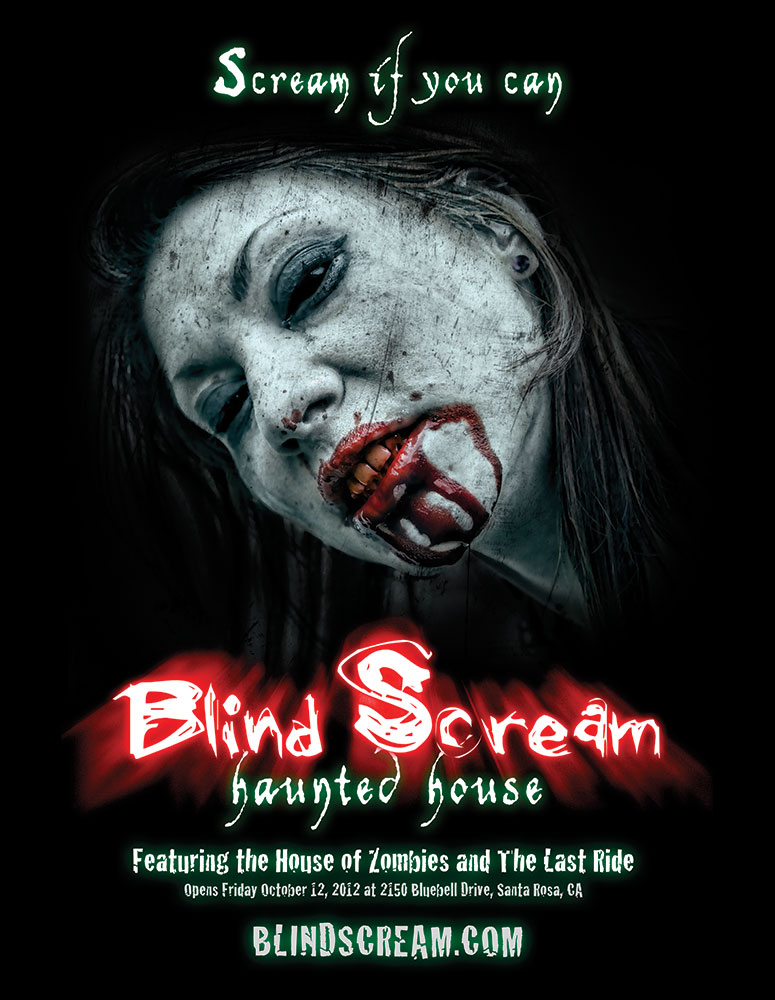2012 Blind Scream Poster