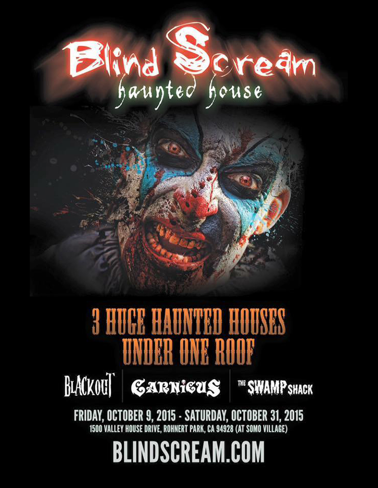 2015 Blind Scream Poster
