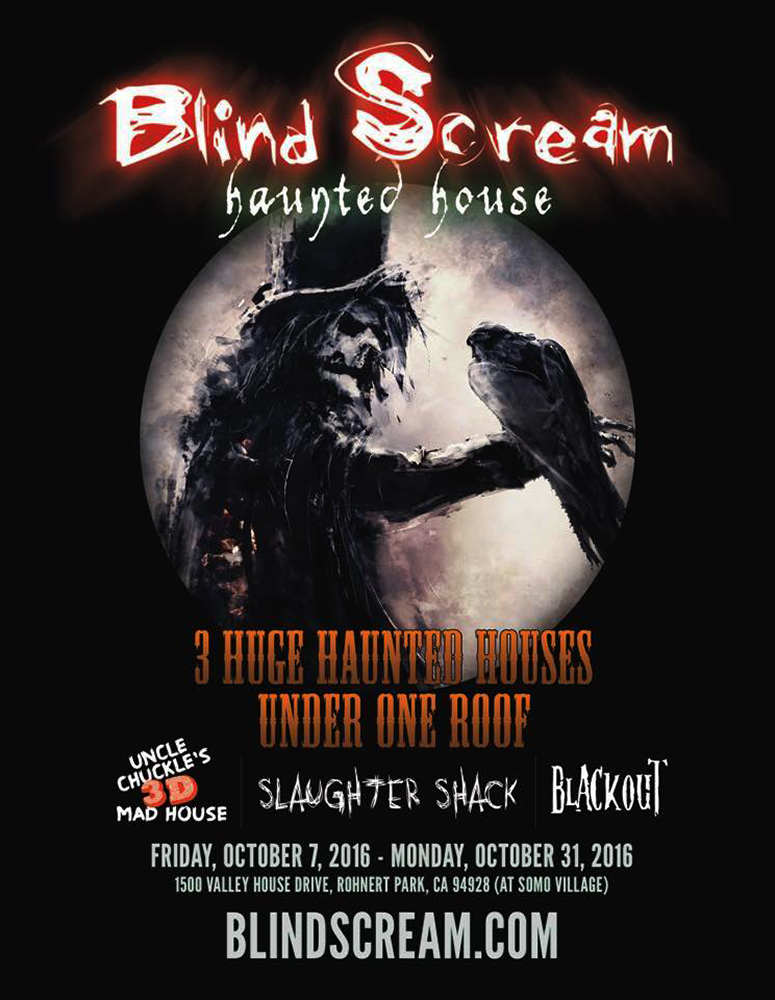 2016 Blind Scream Poster