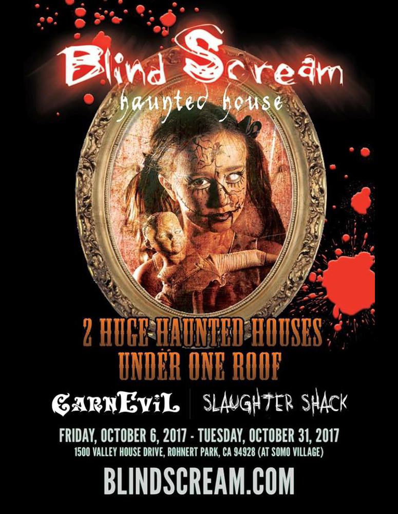 2017 Blind Scream Poster