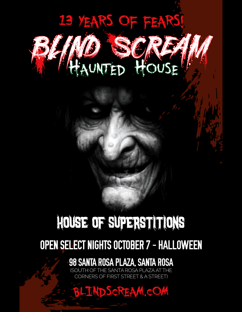 2022 Blind Scream Poster 2022 Blind Scream Poster