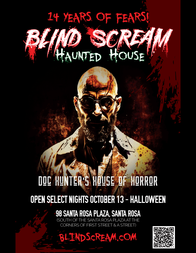 2023 Blind Scream Poster 2023 Blind Scream Poster